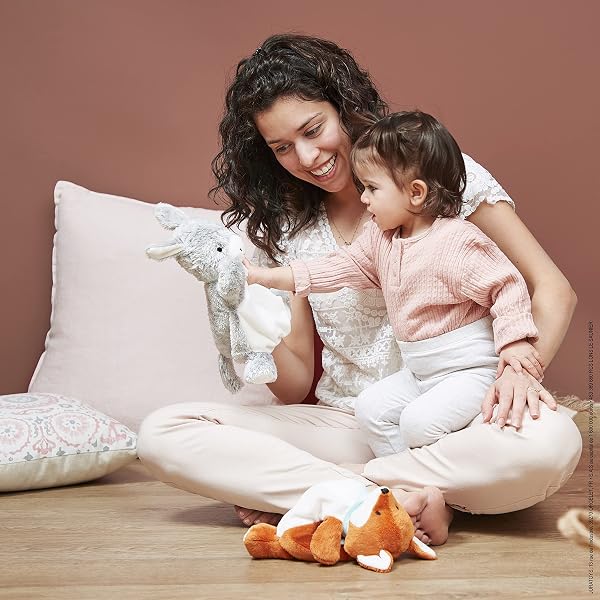 Kaloo les Amis Doudou Marionnette l'Anon Réglisse 30 cm - 5