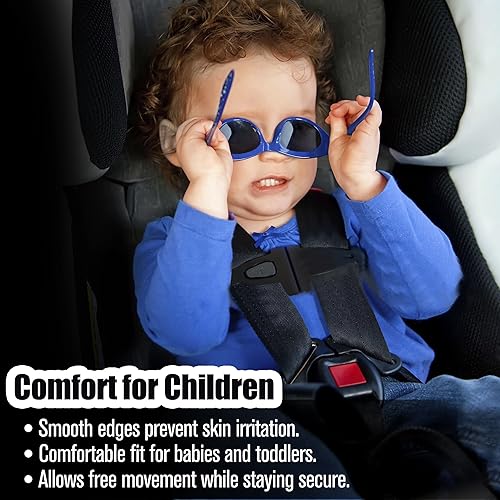 Miniatura 7 de Piezas de repuesto y accesorios apto para cochecitos y asientos de automóvil de los primeros años, hebilla de entrepierna compatible para asientos