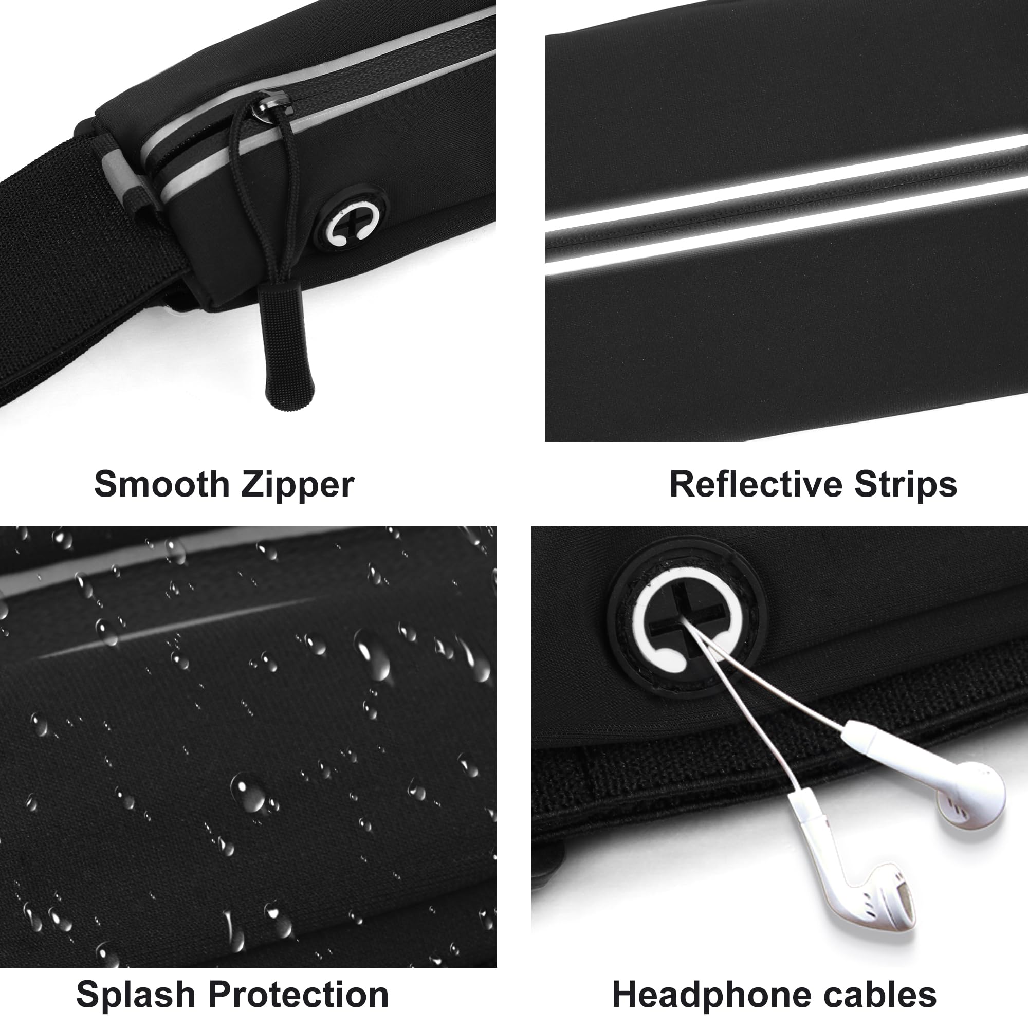 Outdoor Products H2O Mojave Waist Pack, Black 1233WM008