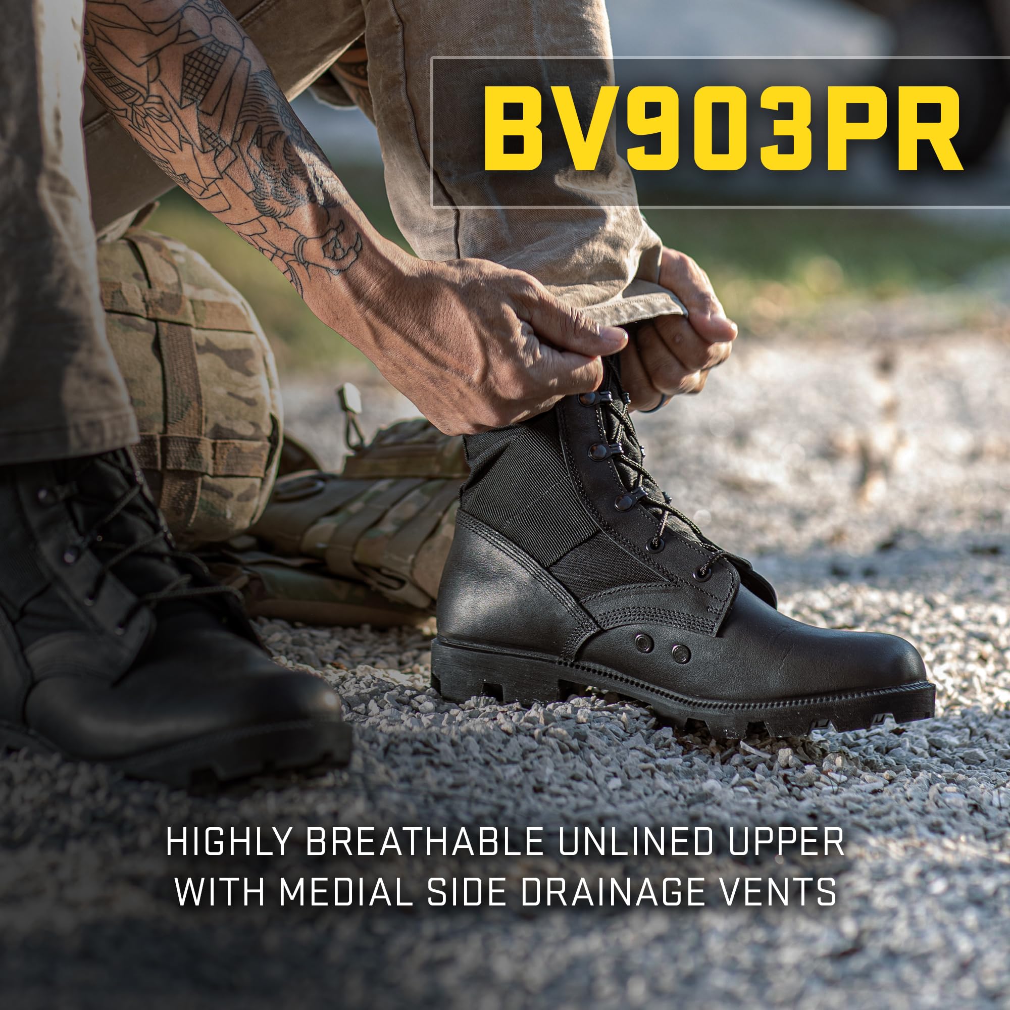 Belleville Mens Tactical Boots Canopy Jungle Boot Mud Shedding Outsole | Military Boots for Men Mud-Shedding Panama Outsole Removable Cushioning Insert Puncture-Resistant Insole Reinforced Se product thumbnail 6