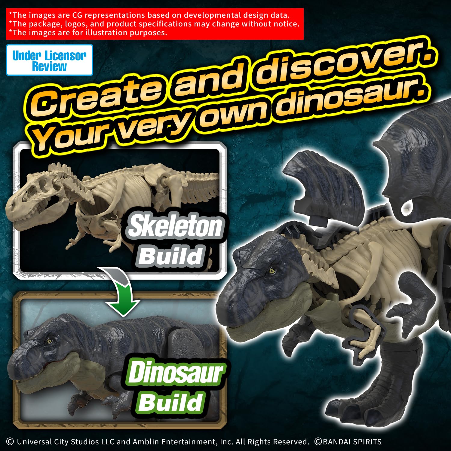 Bandai Hobby Plannosaurus Jurassic World T. Rex Model Kit