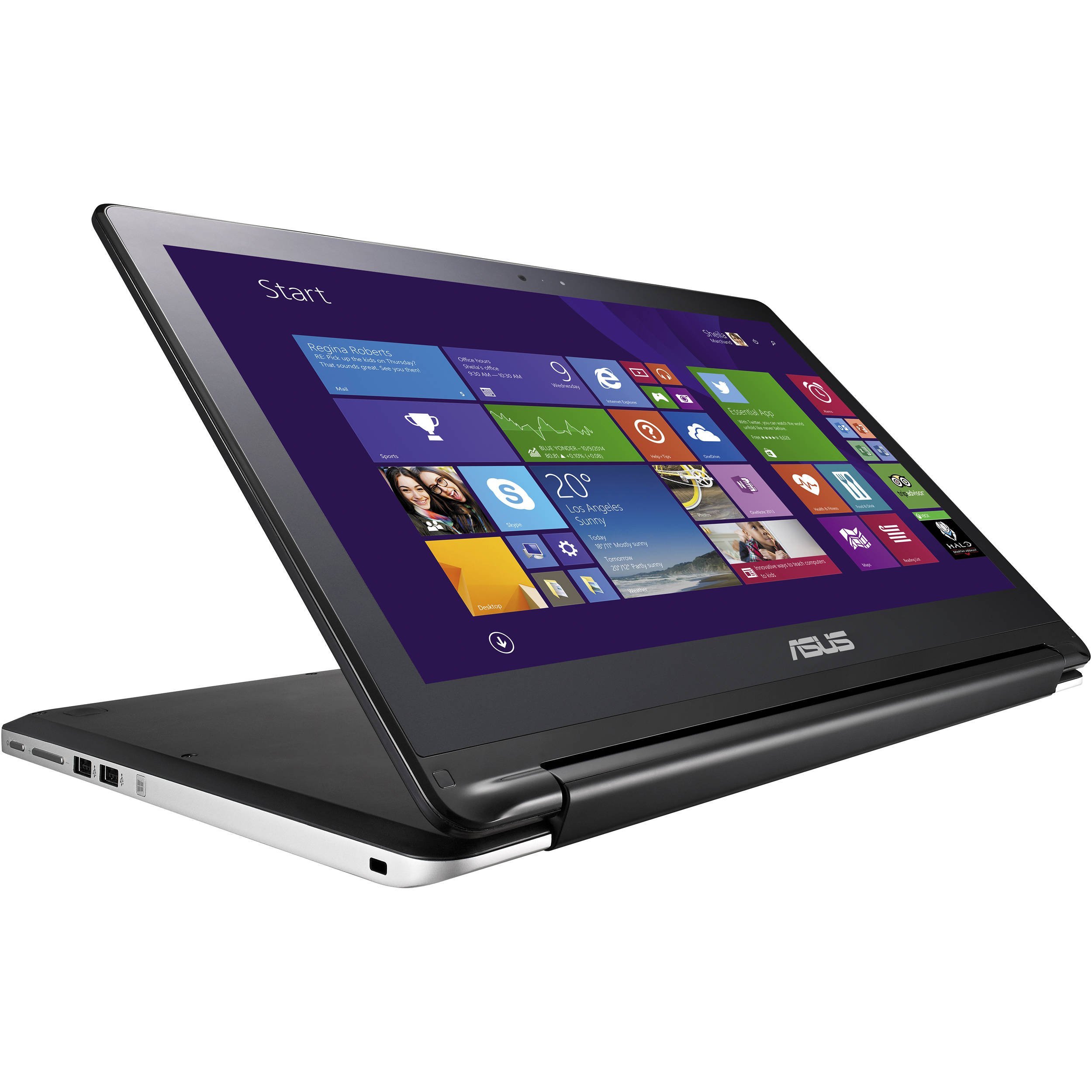 Asus TP500LA 16-Inch Transformer Convertible Touchscreen Laptop (Intel Core i3-4030U, 4GB memory, 500GB 5400 RPM HDD, Windows 8.1, 64-bit)