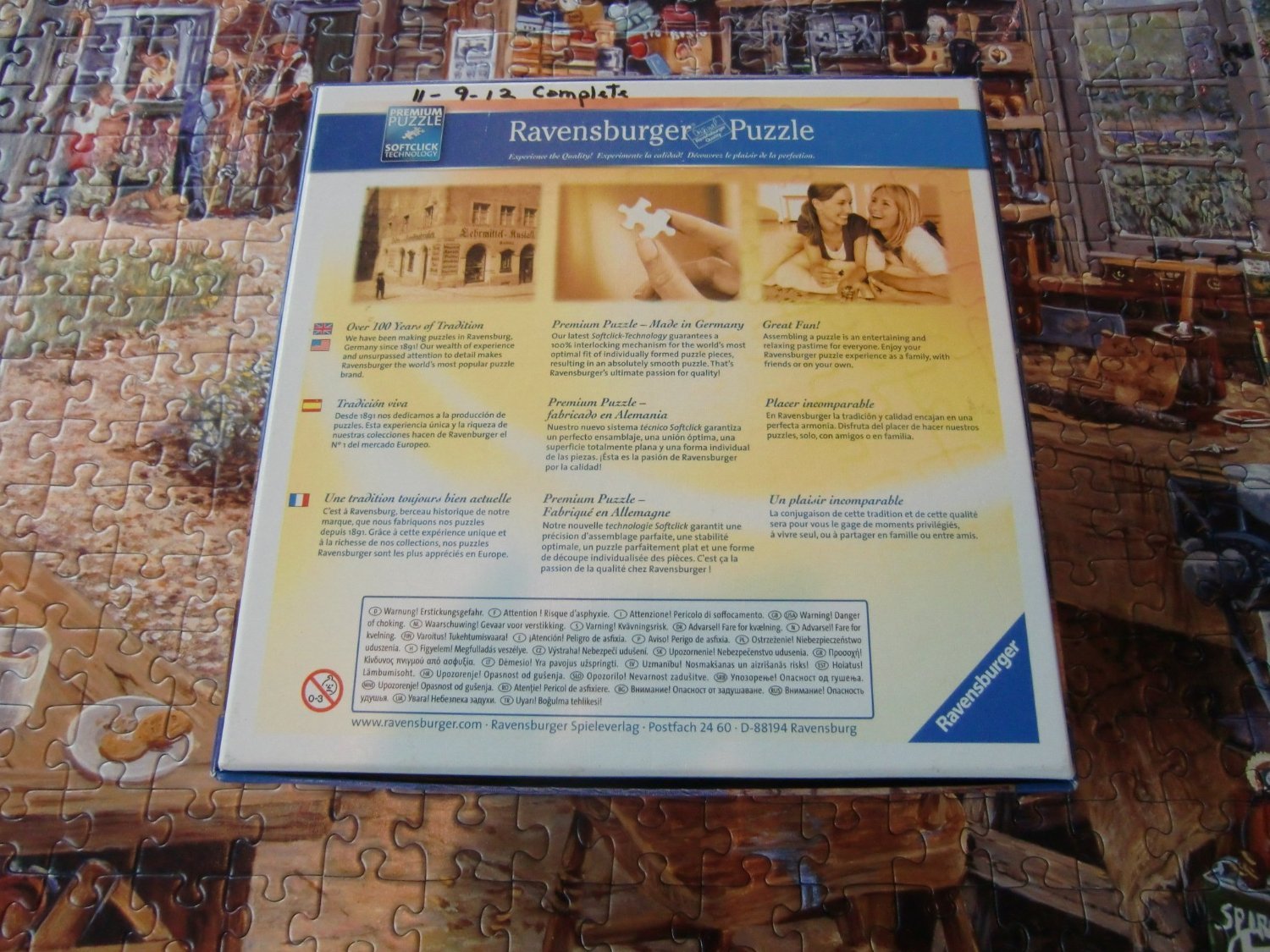 Ravensburger Dad's Shed | 500-Piece Large Format Jigsaw Puzzle | Unique Softclick Technology | Ideal for Adults and Kids - Image 7