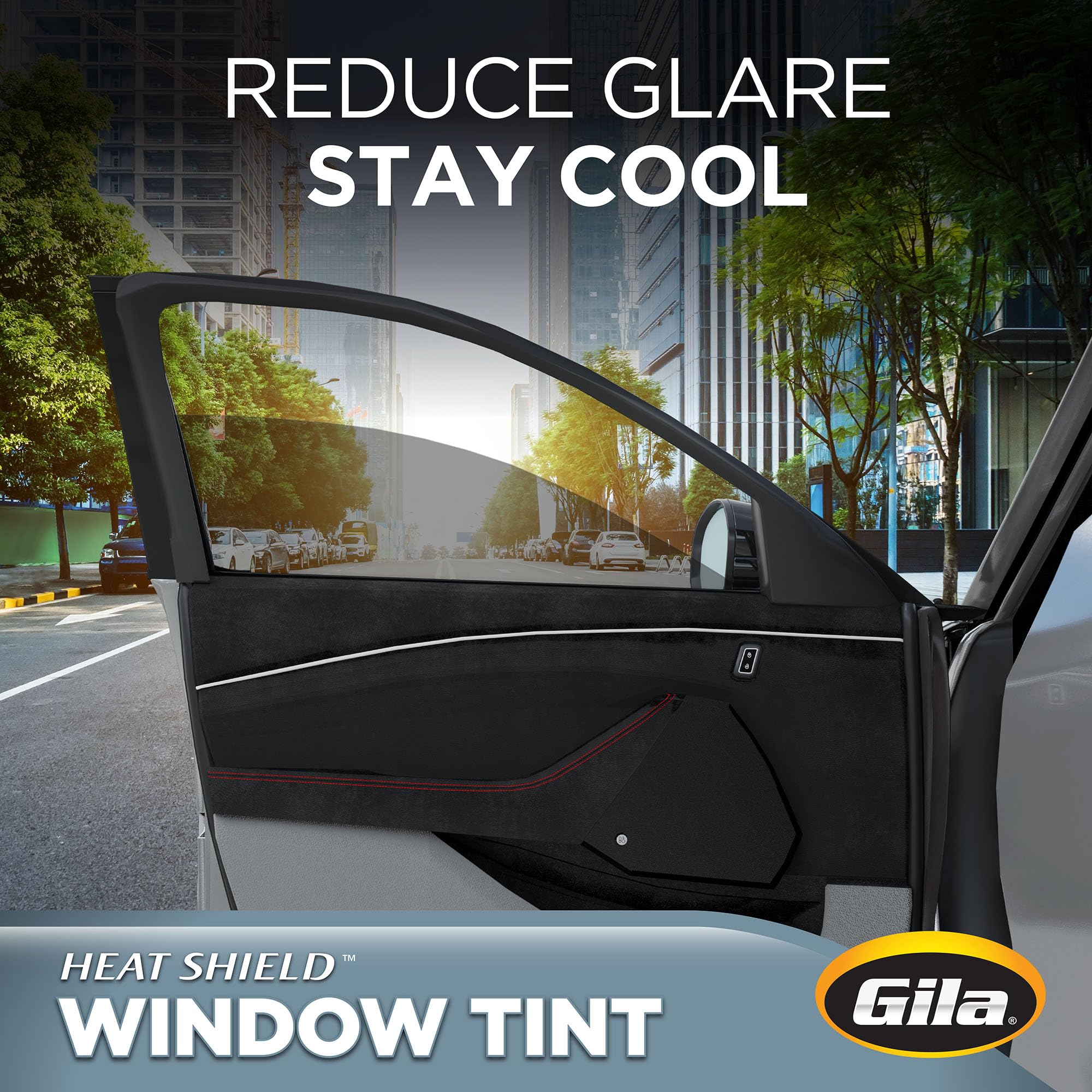 PREMIUM 35% SMOKE SCRATCH RESISTANT WINDOW TINT 20" X 100 FT F-300 SR - View #13