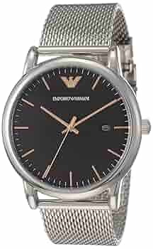 Emporio Armani Analog Black Dial Men's Watch-AR11272