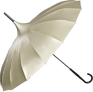 Ombrello Matrimonio Parasole Donna Pagoda Cécile bronzo (metallizzato)