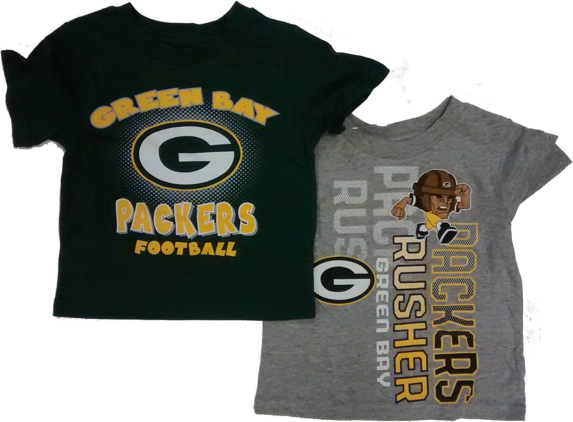 Toddler NFL Green Bay Packers 2 Pack T-Shirts