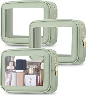 Abbylike 3 bolsas de maquillaje transparentes...