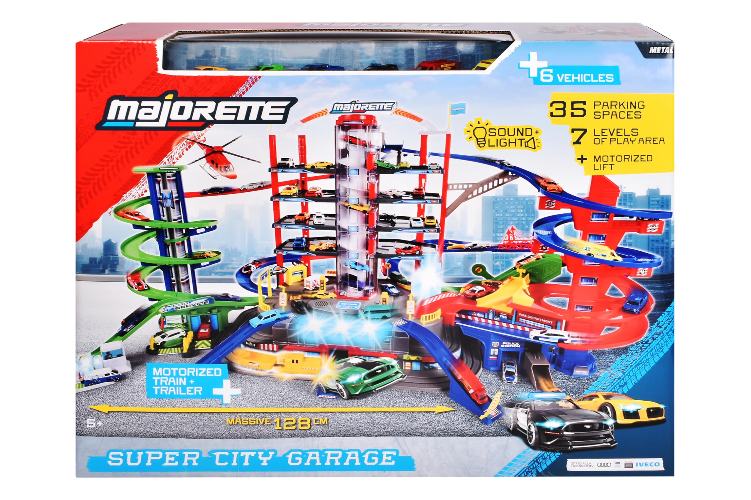 majorette マジョレット スーパーシティーガレージ Amazon.com: DICKIE TOYS: Majorette Super City Garage Playset