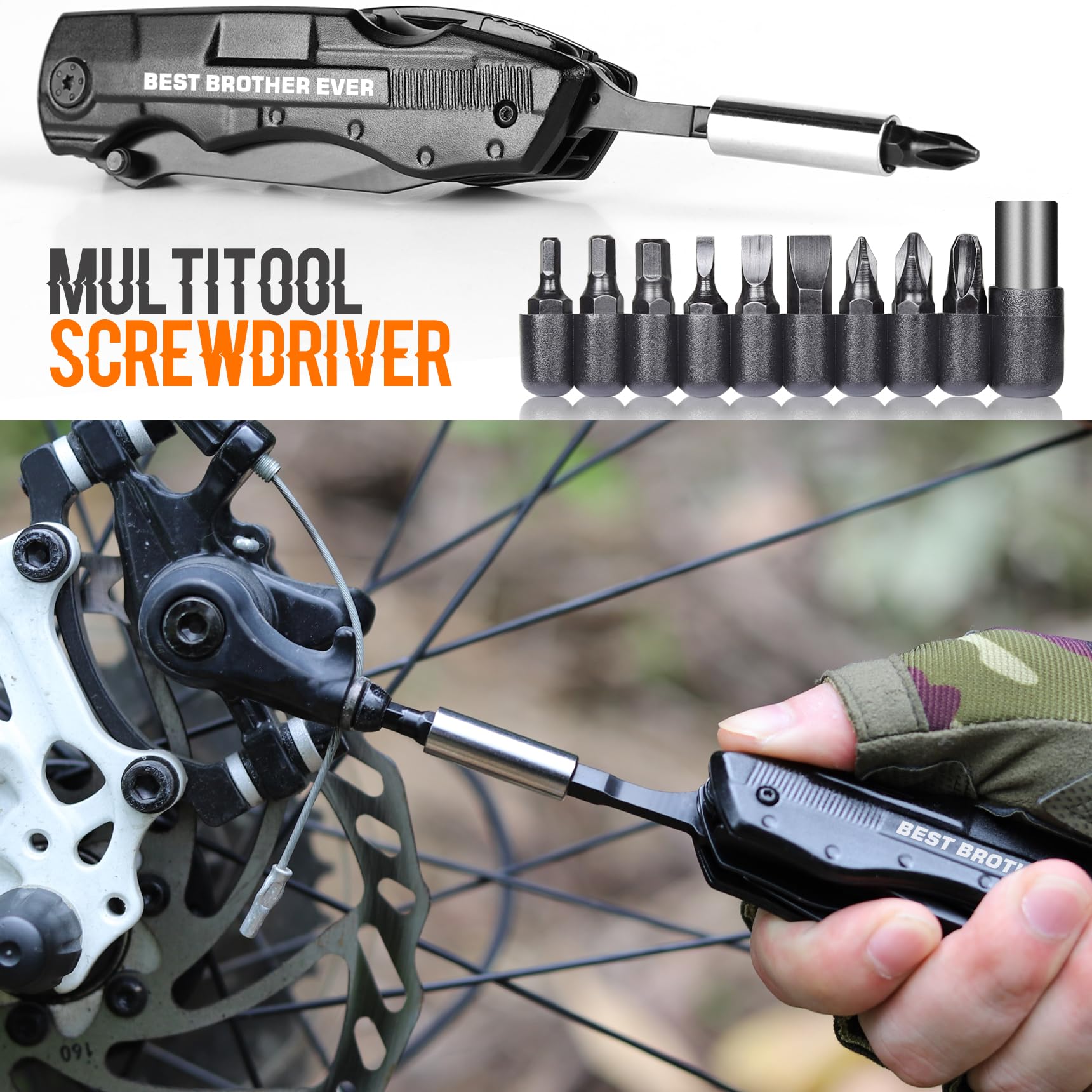 Gifts for Brother,”BEST BROTHER EVER”Multitool Knife,Brother Christmas Gifts,Birthday Gifts Ideas for Brother,Brother Gifts from Sister,Gifts for Brother Gadget,Best Brother Gifts