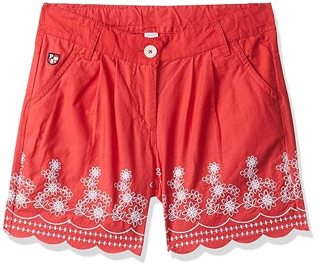U.S. POLO ASSN. Kids Girls Regular Fit Shorts