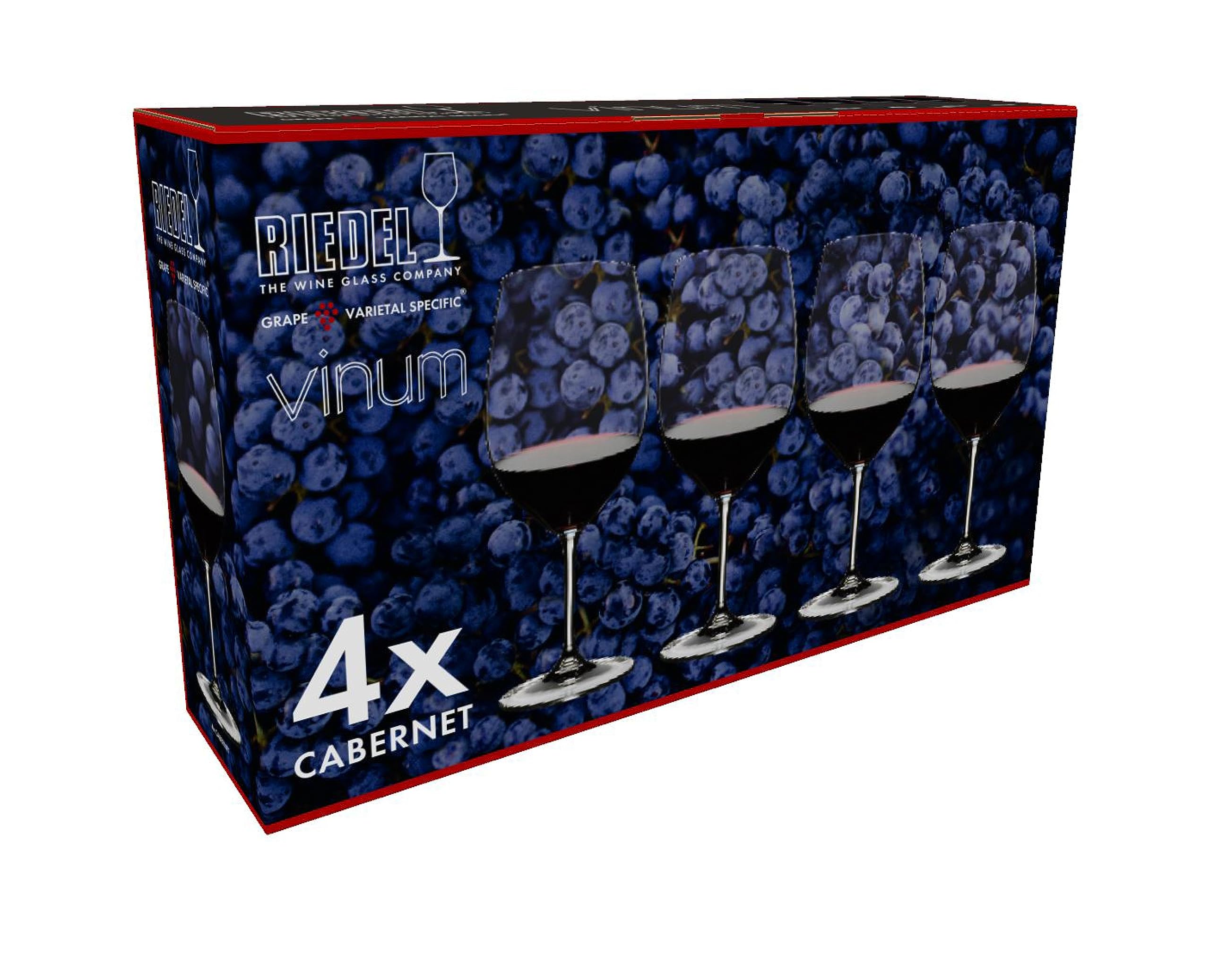 Riedel 5416/0-1 Vinum Cabernet Sauvignon / Merlot 4er Set