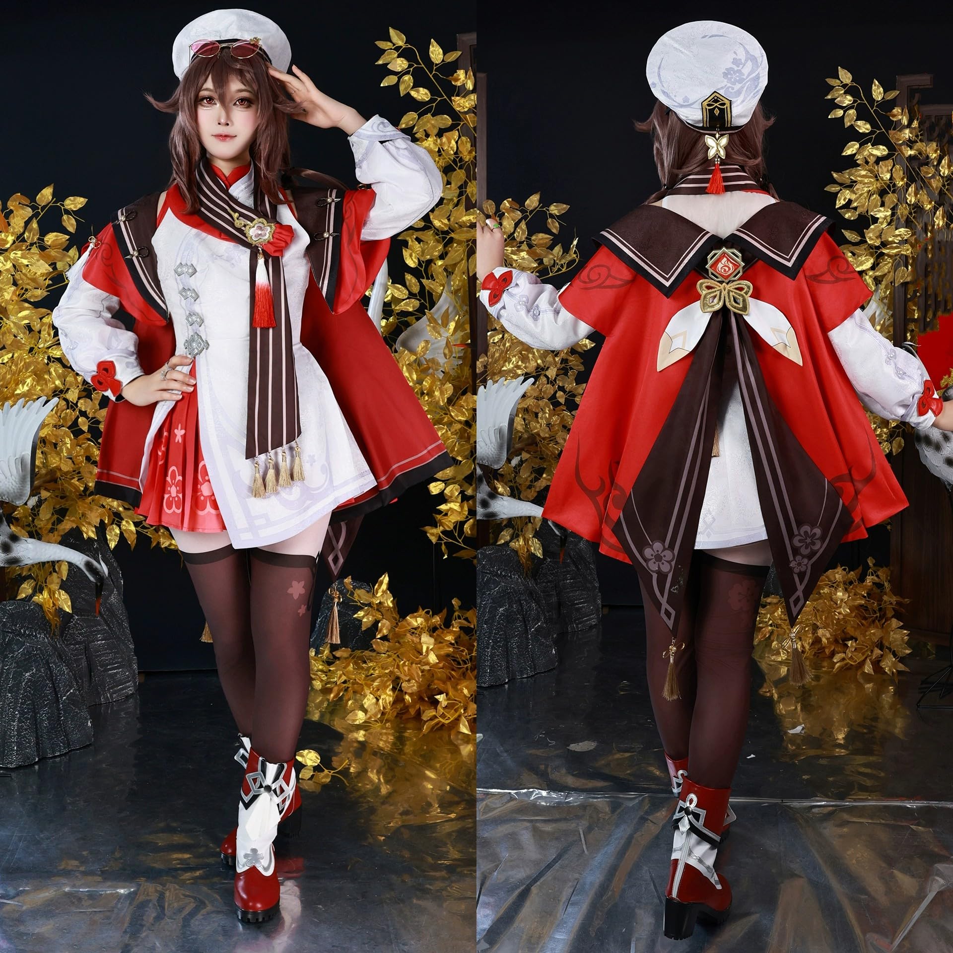 Amazon.co.jp: [CHIASA] 原神 げんしん 胡桃 フータオ コスプレ衣装