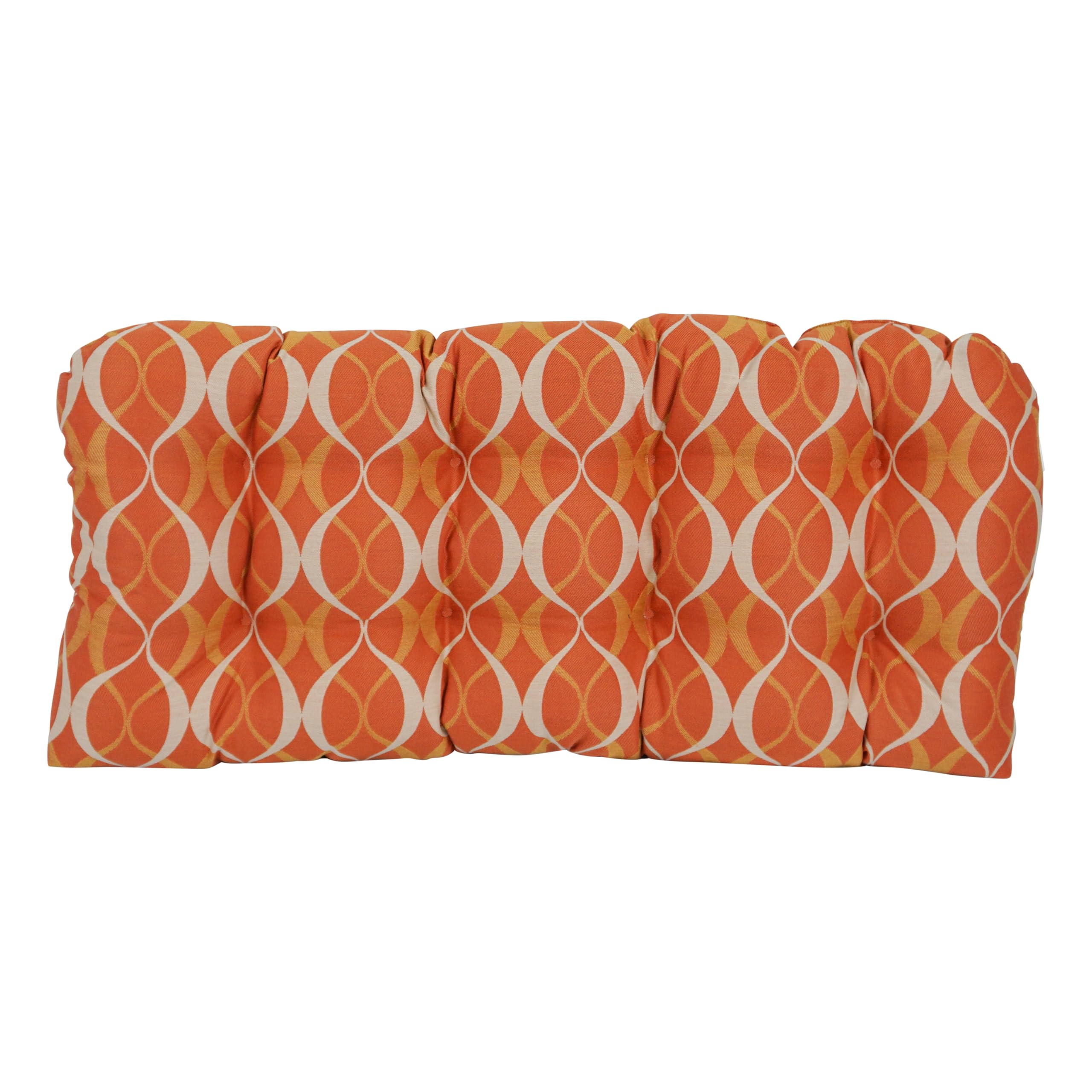42-Inch By 19-Inch U-Shaped Premium Outdoor Tufted Settee/Bench Cushion  93180-Ls-Po-005