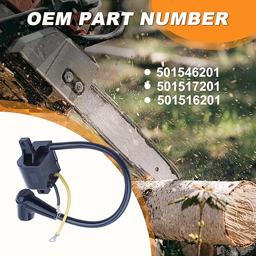 Miniatura 4 de Módulo de bobina de encendido Fit Hus 61 66 162 266 motosierra estilo antiguo 501516201