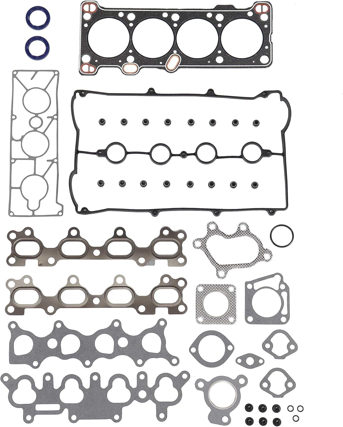 DNJ HGS443 Graphite Cylinder Head Gasket Set for 1988-1994 Mazda Mercury 323 Capri 1.6L L4 16V DOHC 1598cc