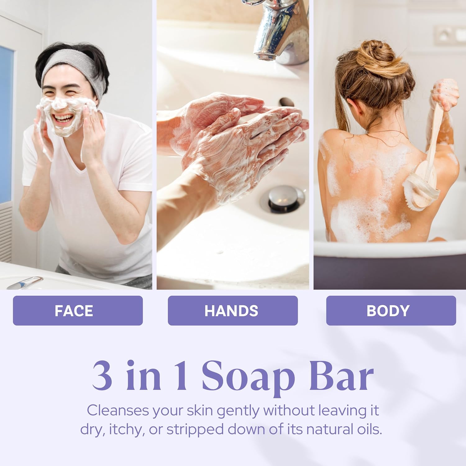 Wavertree & London Basil & Neroli Scented Natural Soap Bars (2 Bars), 7oz Moisturizing French Triple Milled Soap enriched with shea butter - Plant Oil Bath & Body Soap Bars [100% Naturally derived] - Image 4