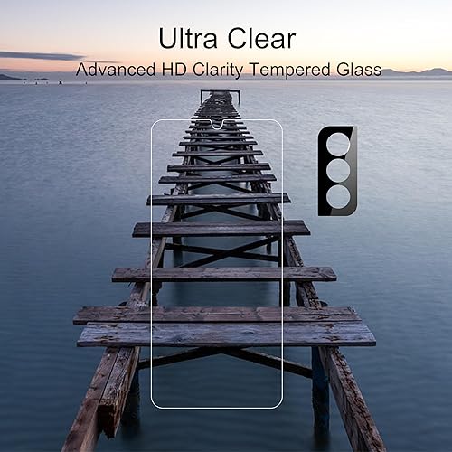 Miniatura 5 de Ailun Protector de pantalla para Galaxy S21 5G [6.2 pulgadas], paquete de 2 + 2 unidades de lente de cámara, vidrio templado, desbloqueo de huellas
