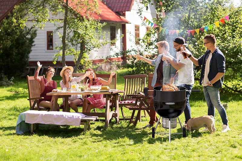 onlyfire Rotisserie Spit Motor 47cm Weber Grillhez Forgónyárs Szett Fekete