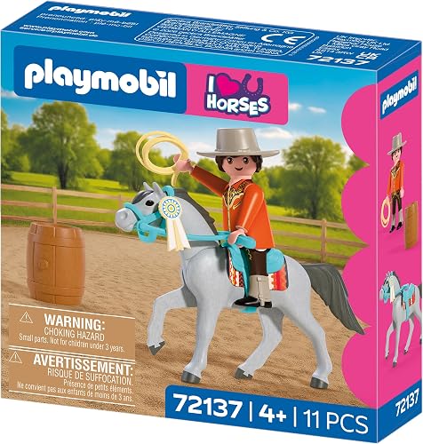 Playmobil Playmobil 72137 Equitación Monta Americana - Novedades 2026 - El Mundo Click 1 Playmobil · Western Riding