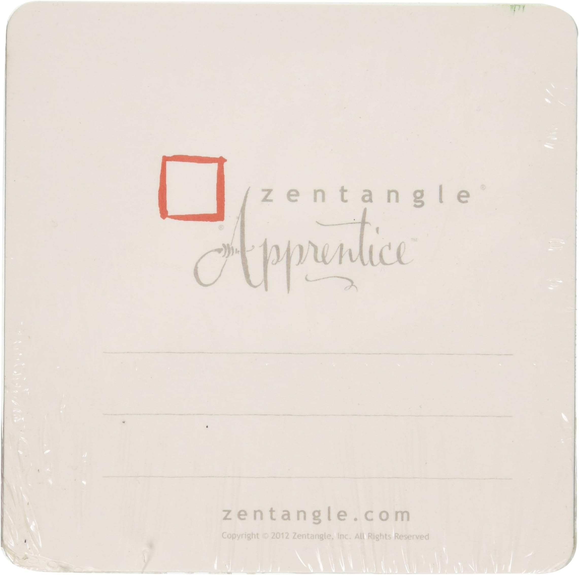 Sakura 50015 Zentangle Apprentice Refill Tiles, 4.5 by 4.5-Inch, 140-Pack