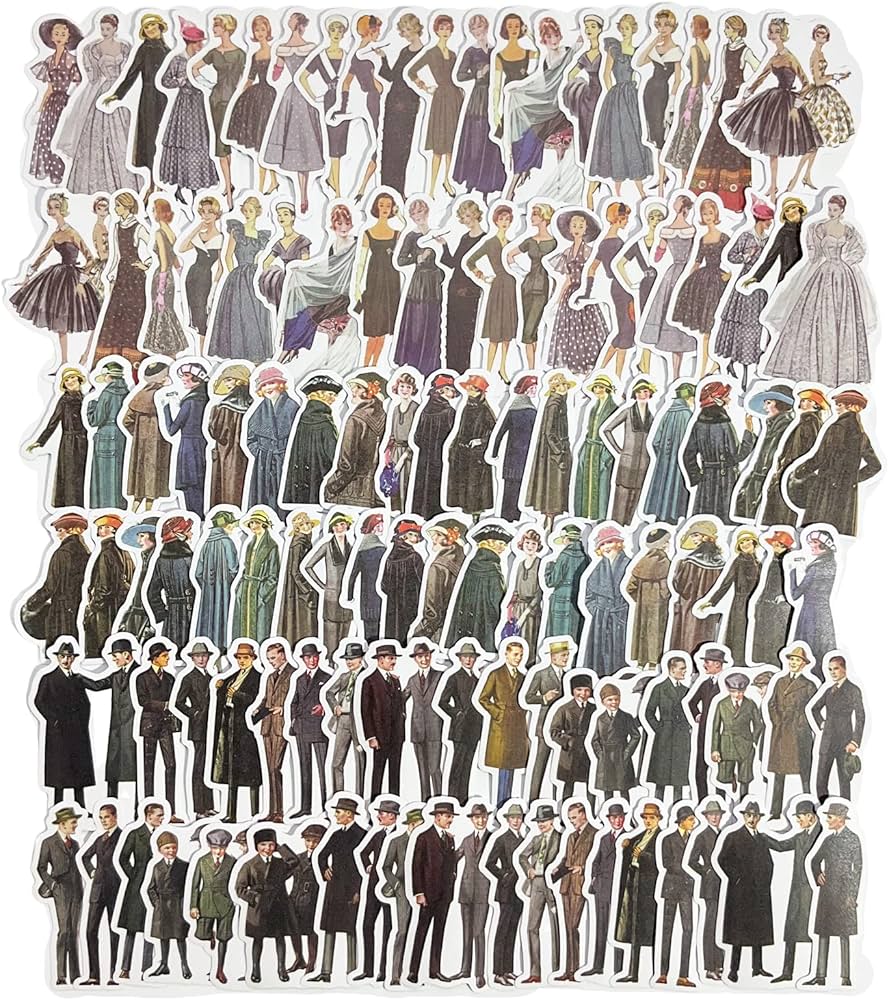 Amazon.co.jp: TANOKOX コラージュ シール 素材 セット フレークシール