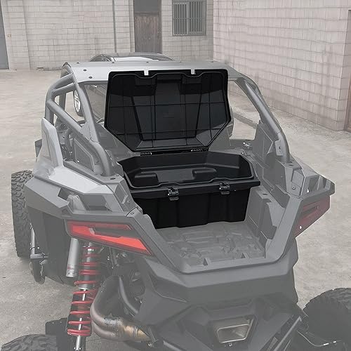 Miniatura 3 de SAUTVS Caja de carga UTV para RZR Pro R 2022-2025, caja de almacenamiento de carga delantera resistente al agua de 60 cuartos de galón para