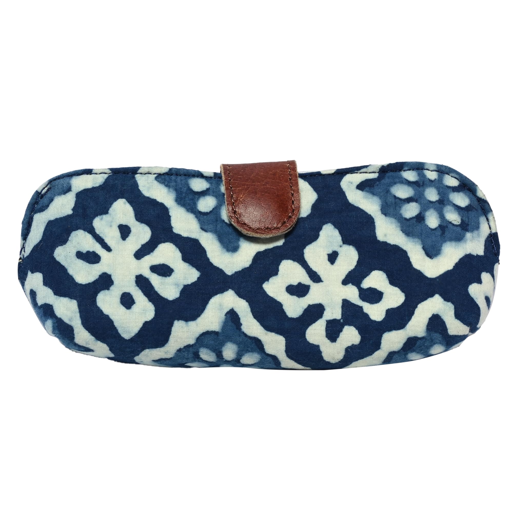 EKAM EK Soft Sunglasses Case for Women & Men | Specs Pouch | Spectacle Cover | Assorted Color and Design in Printed Fabric