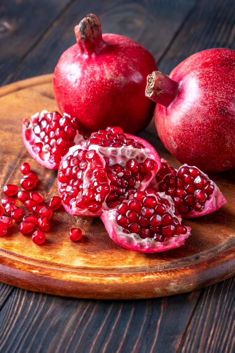Fresh Red Juicy Pomegranate by RawJoy Farms, 2 Pound