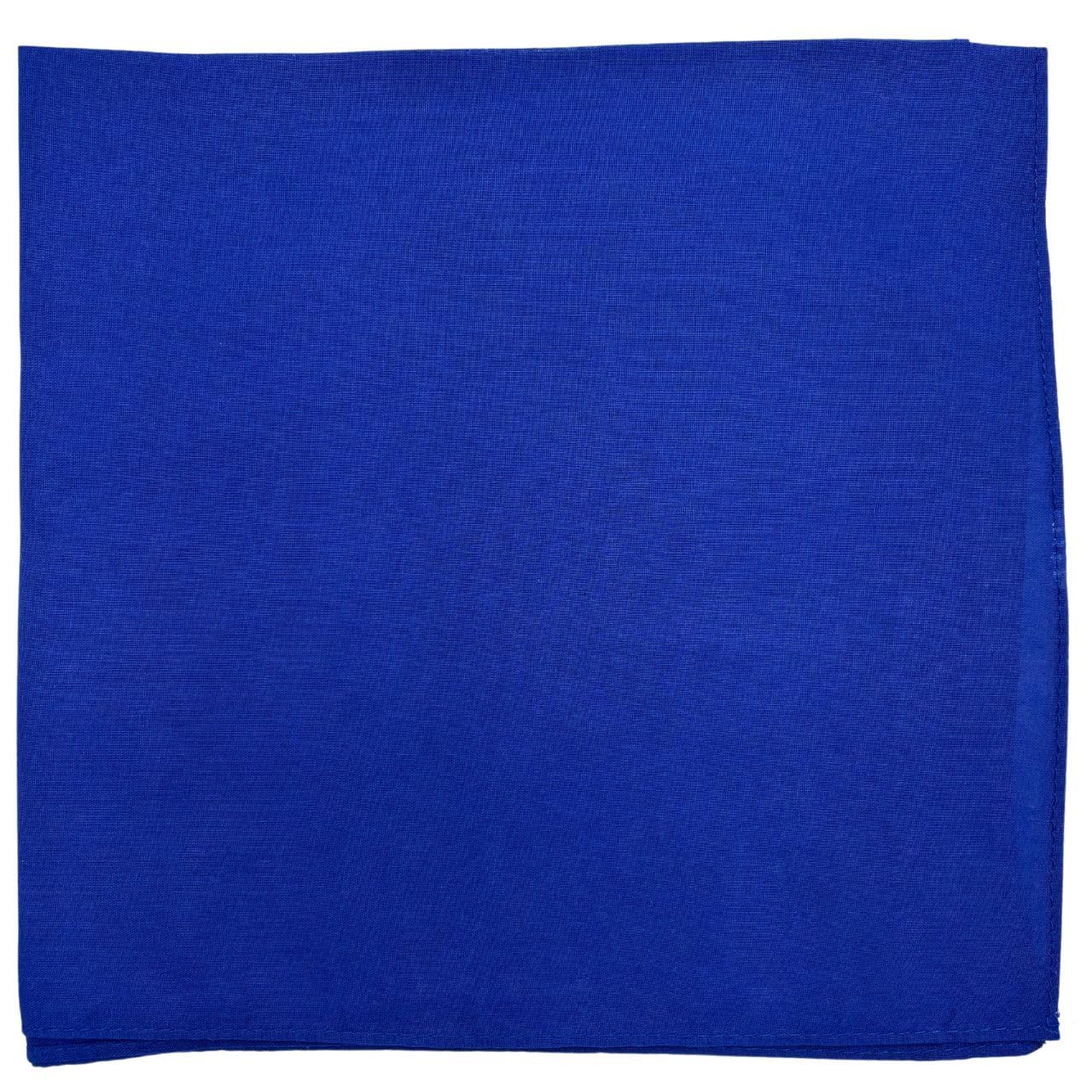 MDSTYLE 100% Cotton Solid Color Bandana for Men &amp; Women 22" x 22" Handkerchief Headband Scarf