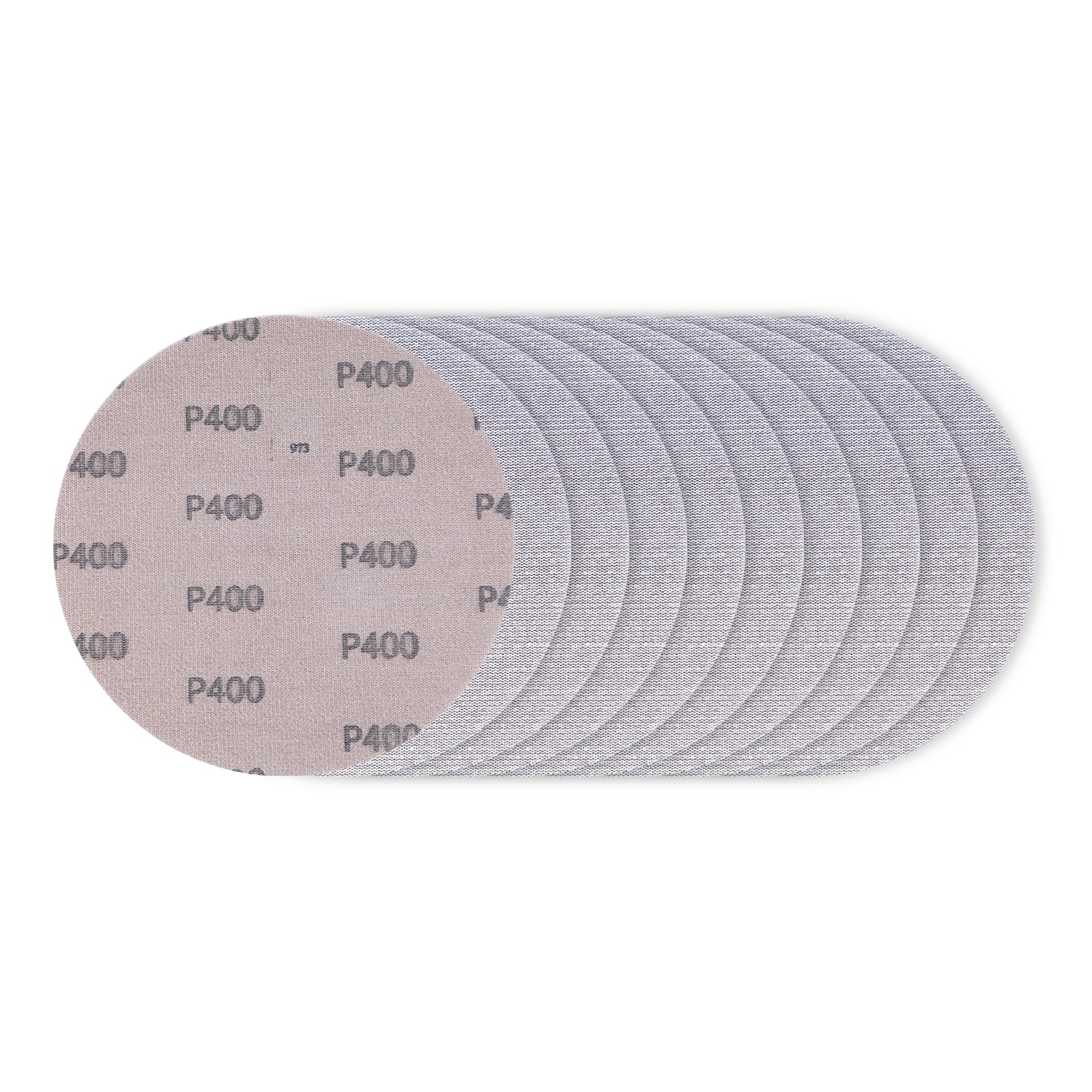 SALI Schleifgitter Ø 225mm 10 Stück Schleifscheiben Körnung 400 Klett Klettscheiben Selbsthaftend Schleifblätter Schleifpapier für Trockenbauschleifer Giraffenschleifer Wandschleifer Deckenschleifer