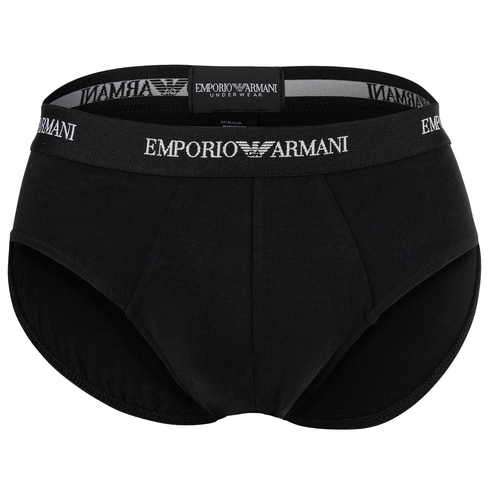 Emporio Armani 3-Pack Brief Mutande da Uomo Uomo