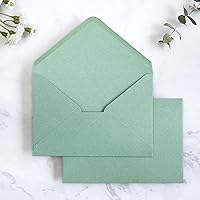 Vista 15 de PONATIA Paquete de 50 sobres A1, sobres blancos de 3.62 x 5.2 pulgadas, perfectos para tarjetas de boda, tarjetas RSVP, sobres de tarjetas de regalo