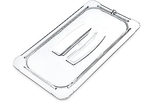 Carlisle FoodService Products 10270U07 StorPlus Third Size Polycarbonate Universal Handled Food Pan...