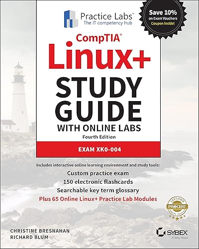 CompTIA Linux+ Study Guide with Online Labs: Exam XK0-004