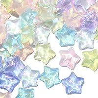 Vista 7 de LiQunSweet 50 dijes de calabaza de resina opaca con parte trasera plana para Halloween, accesorios para hacer joyas para el cabello, decoraciones