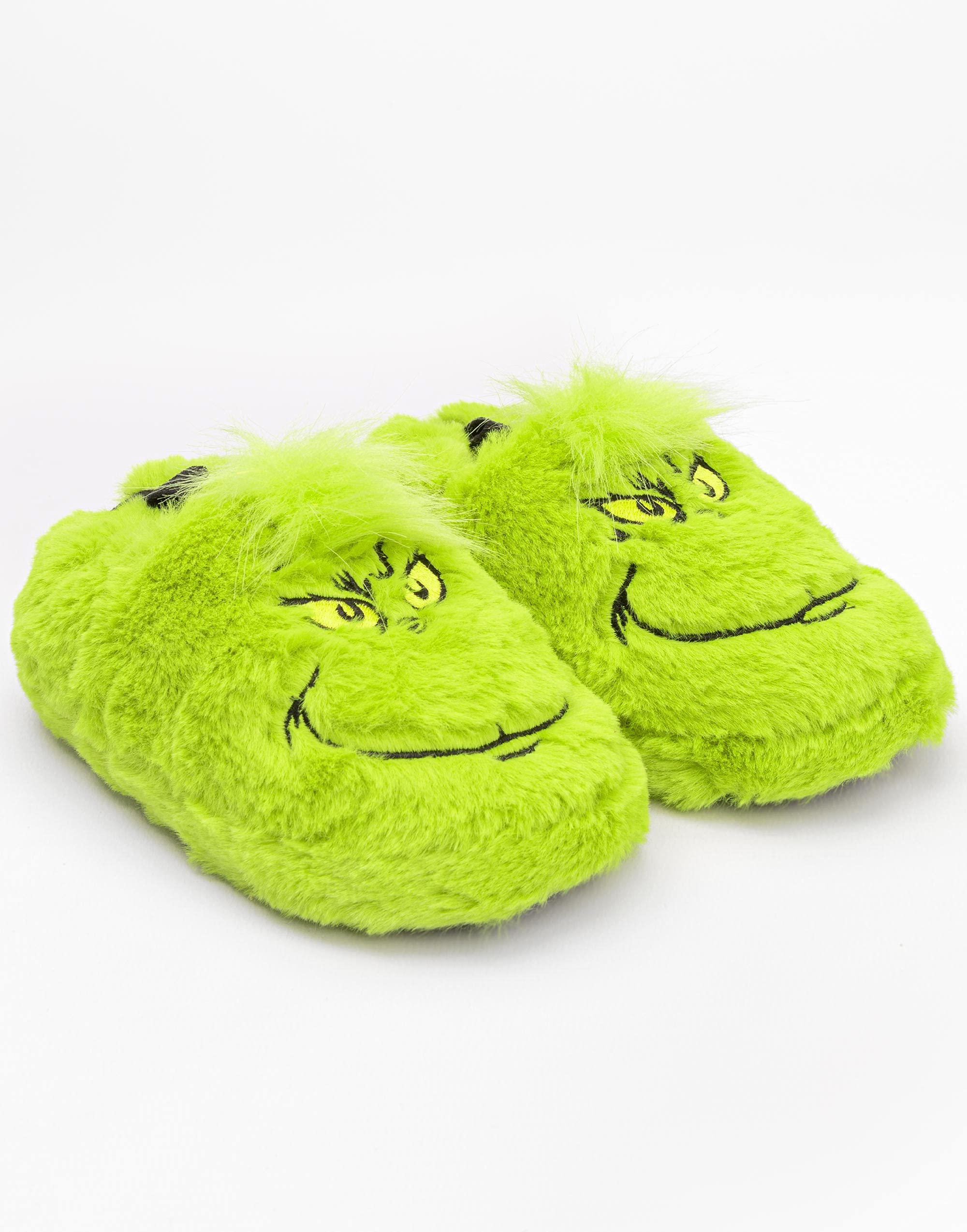 Grinch pantofle Kids Soft Fur House kapcie prezent dla chłopców i dziewczynek