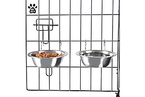PETMAKER Hanging Pet Bowls: Feed Pals for Elevated Delight
