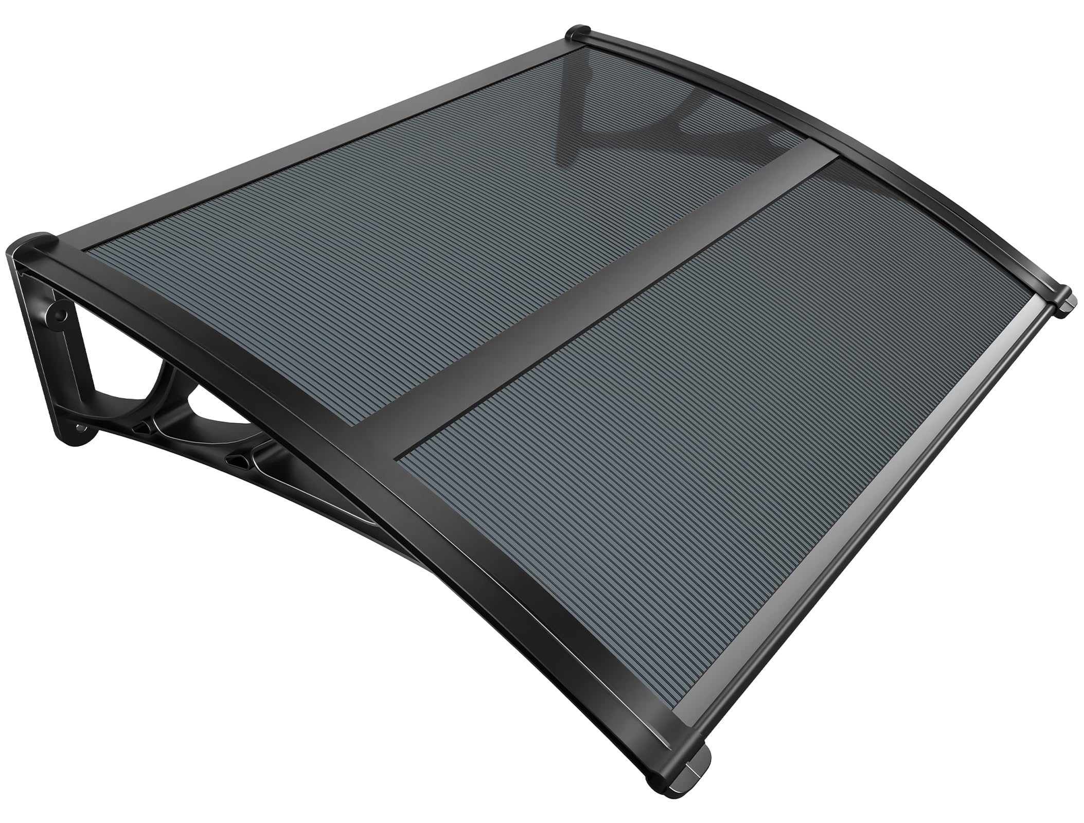 VOUNOT Front Door Canopy Outdoor Awning, Rain Shelter for Back Door, Porch, Patio, Window, 100 x 80 cm, Anthracite โ image 1