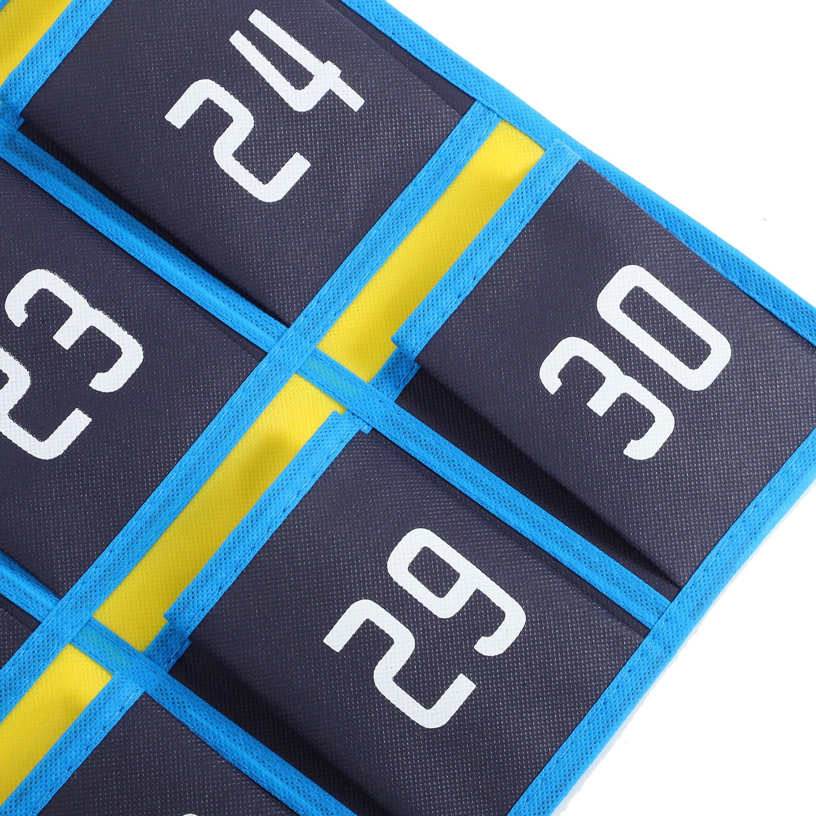 Borsa Da Appendere Al Muro Numerate Organizer Per Cellulare e Cancelleria Supporto Per Telefono Da Appendere Separatore Per Oggetti Essenziali Per Classe