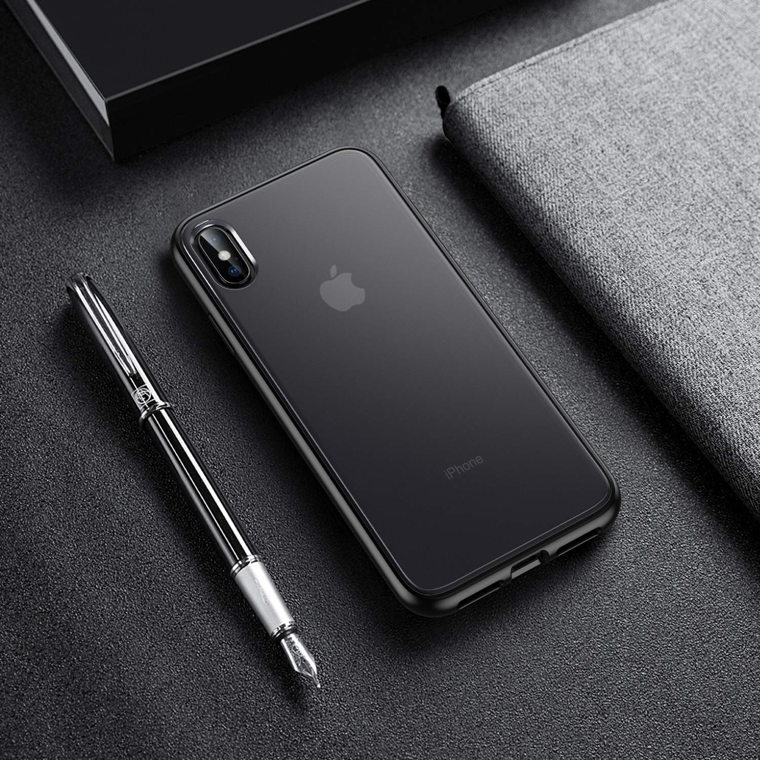 Amazon.co.jp: 【強化ガラスフィルム付き！】Meifigno iPhone X ケース 