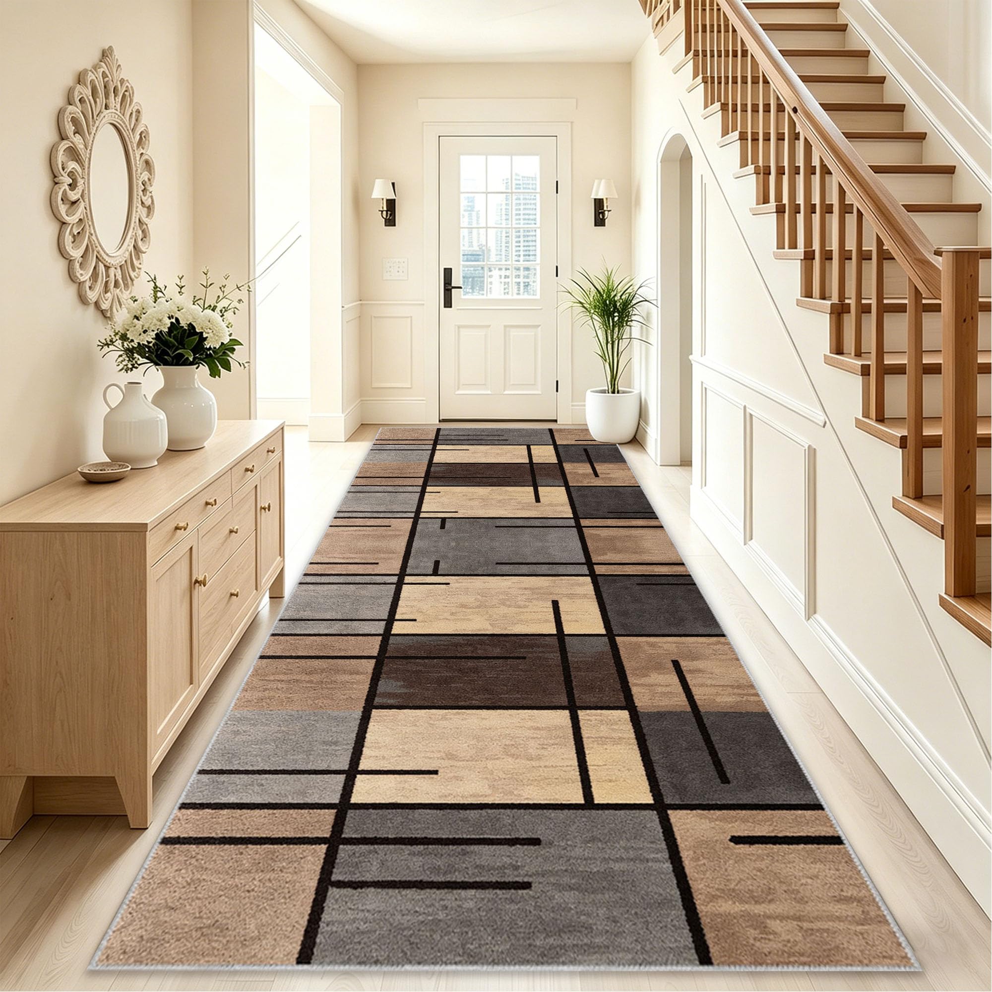 Tapis Couloir Antidérapant Long Rug 60 x 450 cm