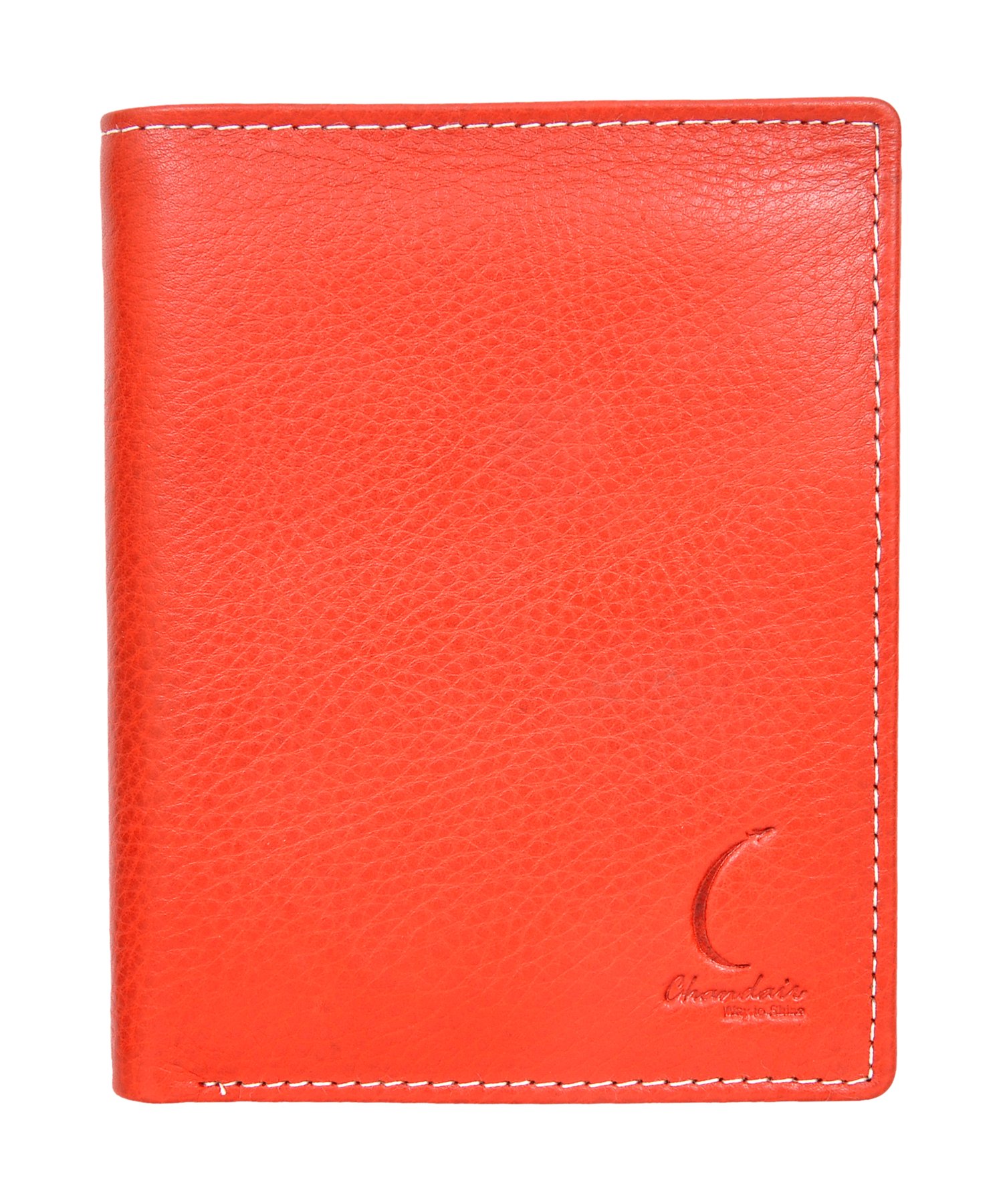 chandair Wallet | Genuine Leather Wallet | Pure Leather Light Rust RED Men's Wallet (KL-CH-17)-picture-11