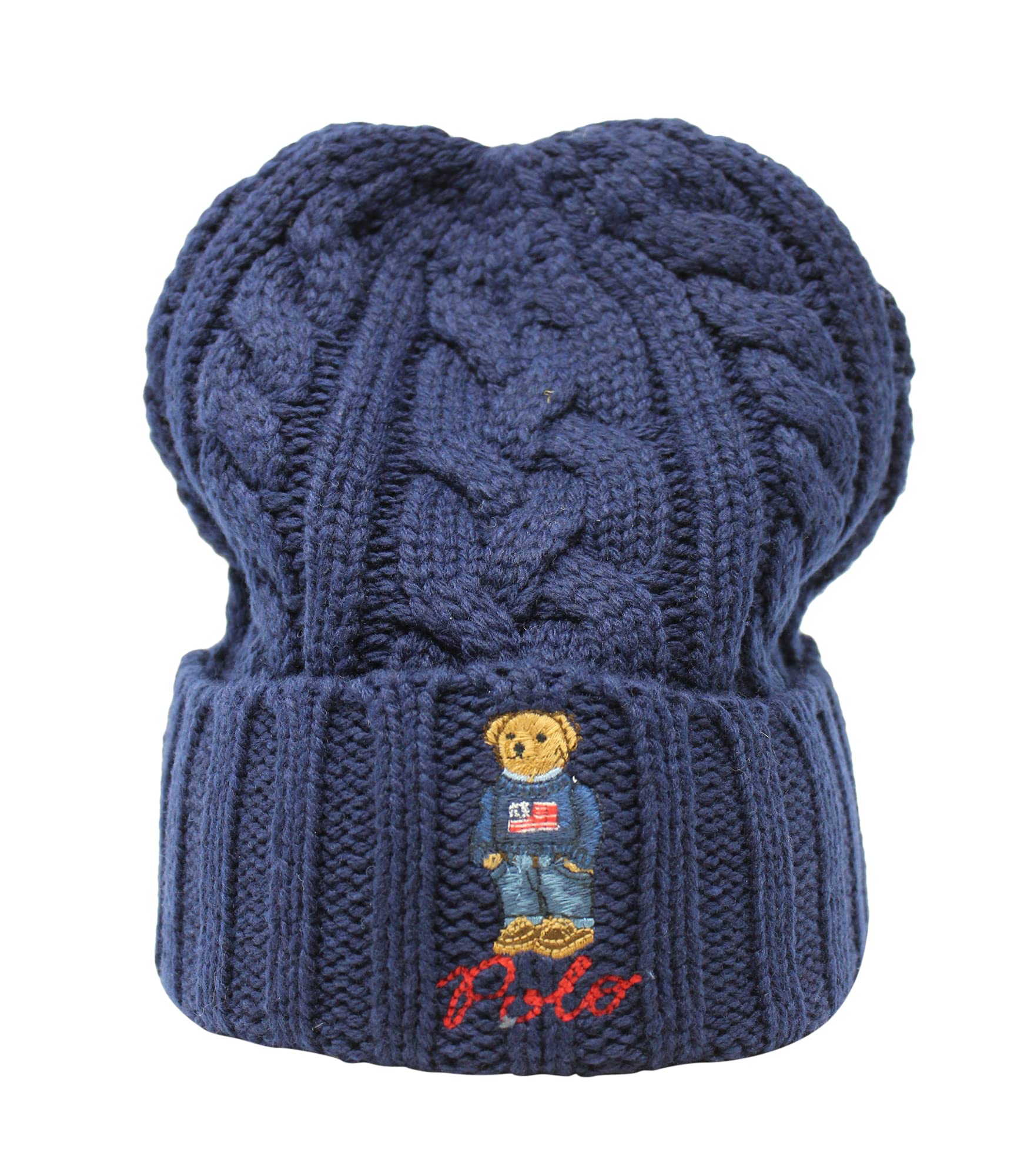 Polo Ralph Lauren Mens Cable Bear Hat Hunter Navy Desertcart INDIA
