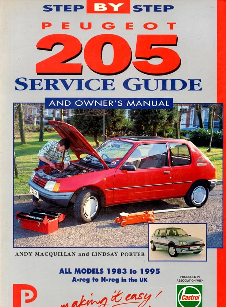 プジョー205　オーナーズマニュアル Amazon | Peugeot 205: Service Guide & Owner's Manual (Porter