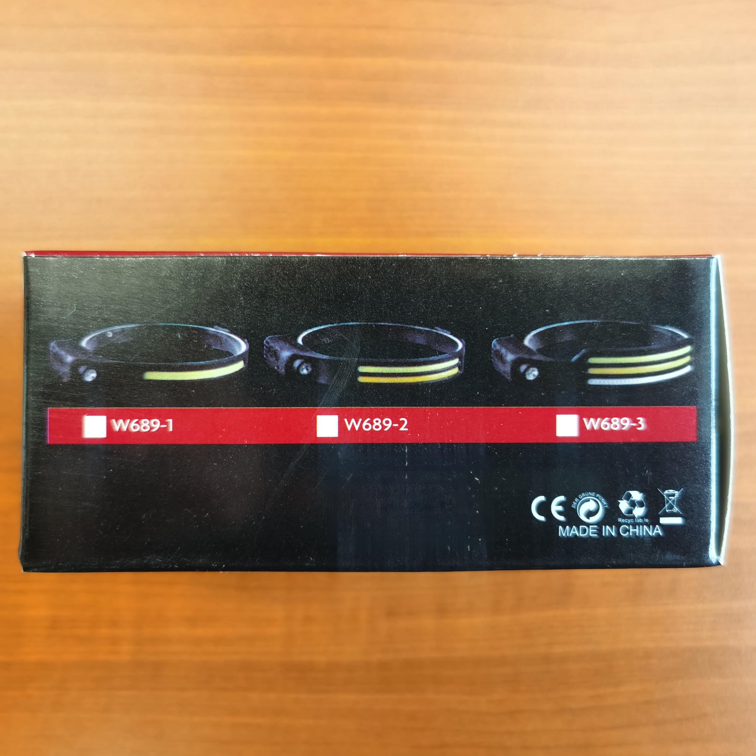GSY Lot de 3 lampes frontales LED rechargeables - 2 LED COB - 1000 lumens - Super lumineuses - Avec capteur intelligent - Projecteur à 230° - 6 modes d'éclairage - Étanche