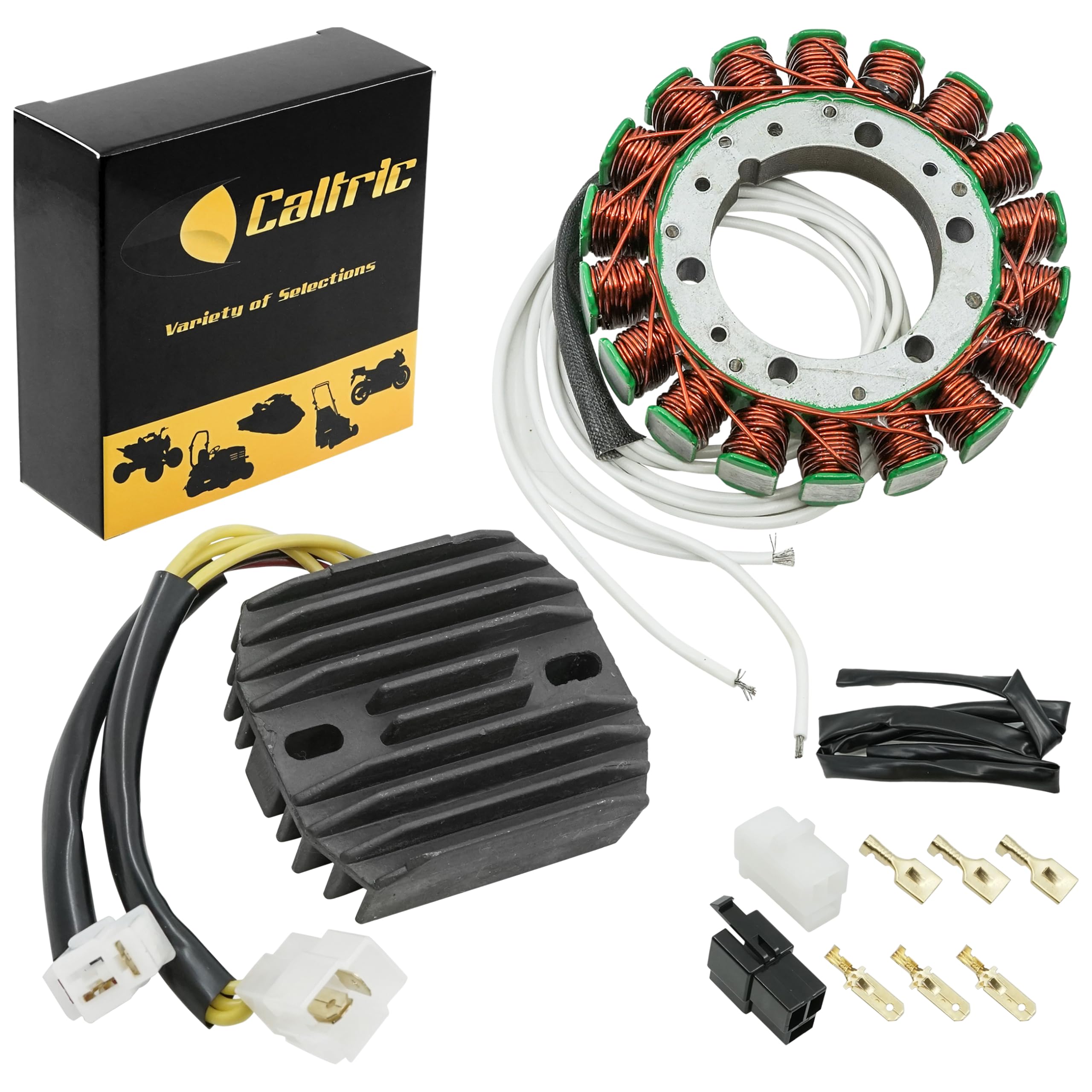 自動車 Caltric Stator Compatible With Suzuki Ls650 Ls-650 Savage