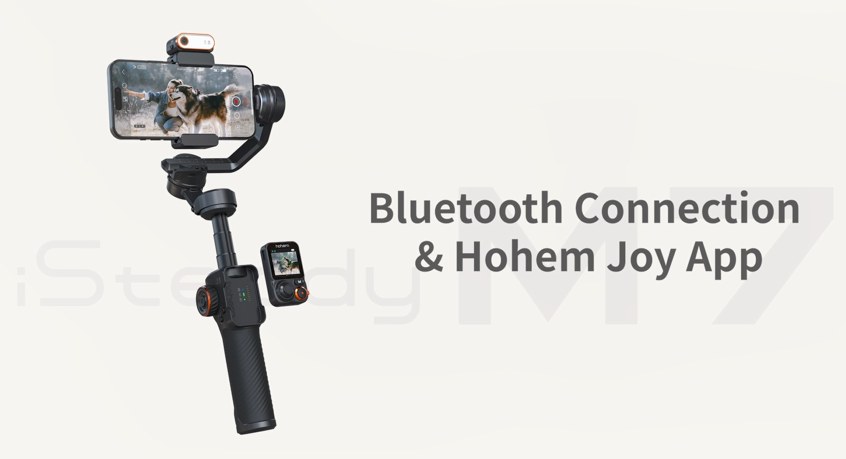 Amazon.com: hohem iSteady M7 Gimbal Stabilizer for iPhone, Phone