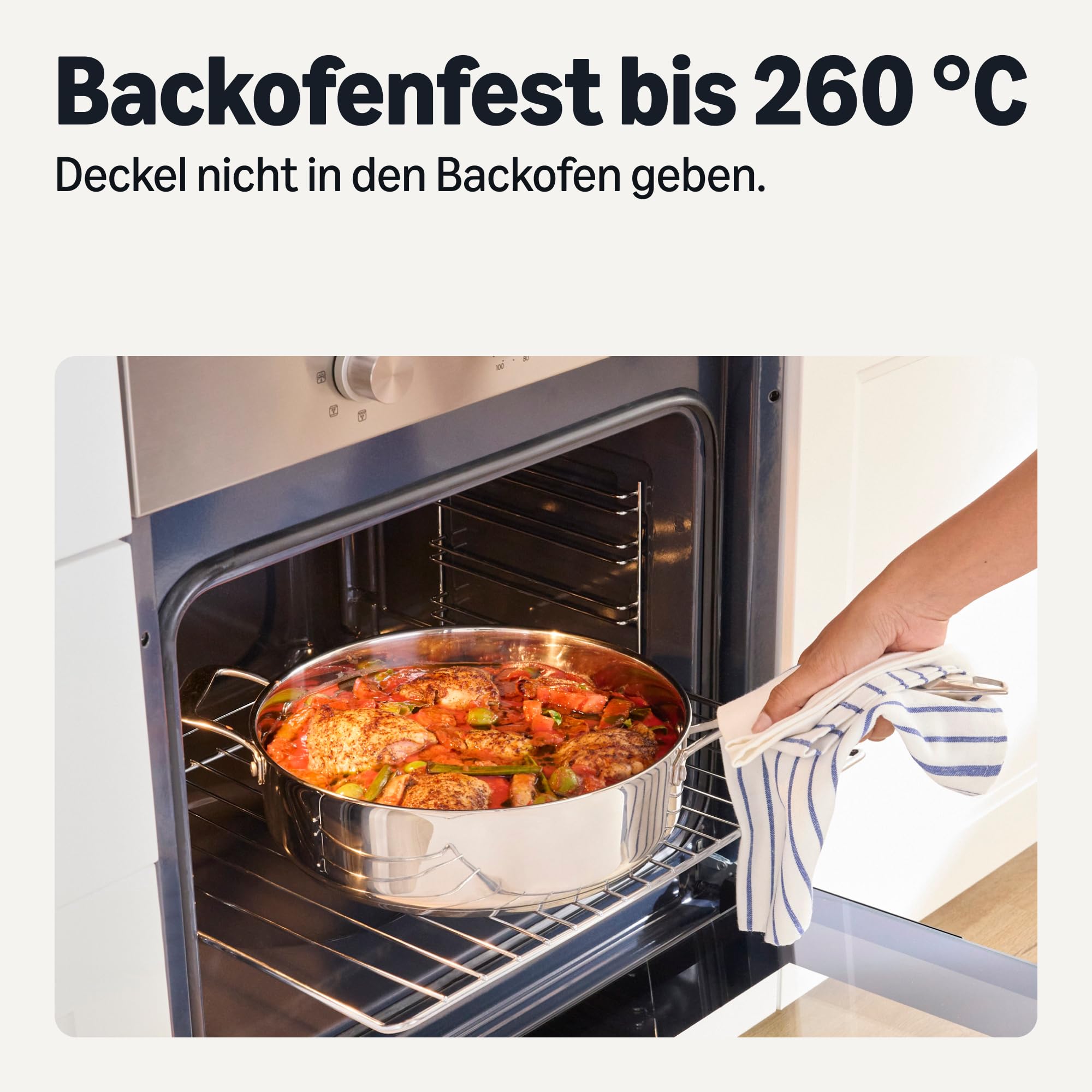 Amazon Basics 5-Teiliges Topfset – Bild 4