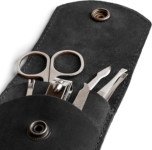 Miniatura 8 de Hide & Drink, Estuche doble para cortaúñas, belleza y cuidado personal, Viajeros y nómadas, estuche de aseo, artículos esenciales para el hogar y